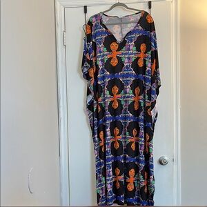 Colorful Women's Kaftan Dress